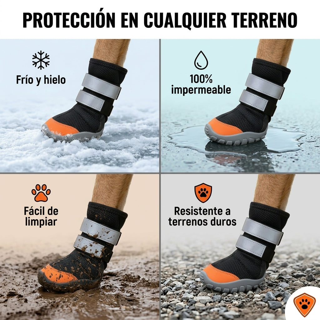 Botas Antideslizantes con Arnés Ajustable