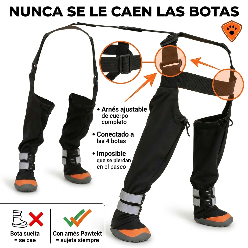 Botas Antideslizantes con Arnés Ajustable